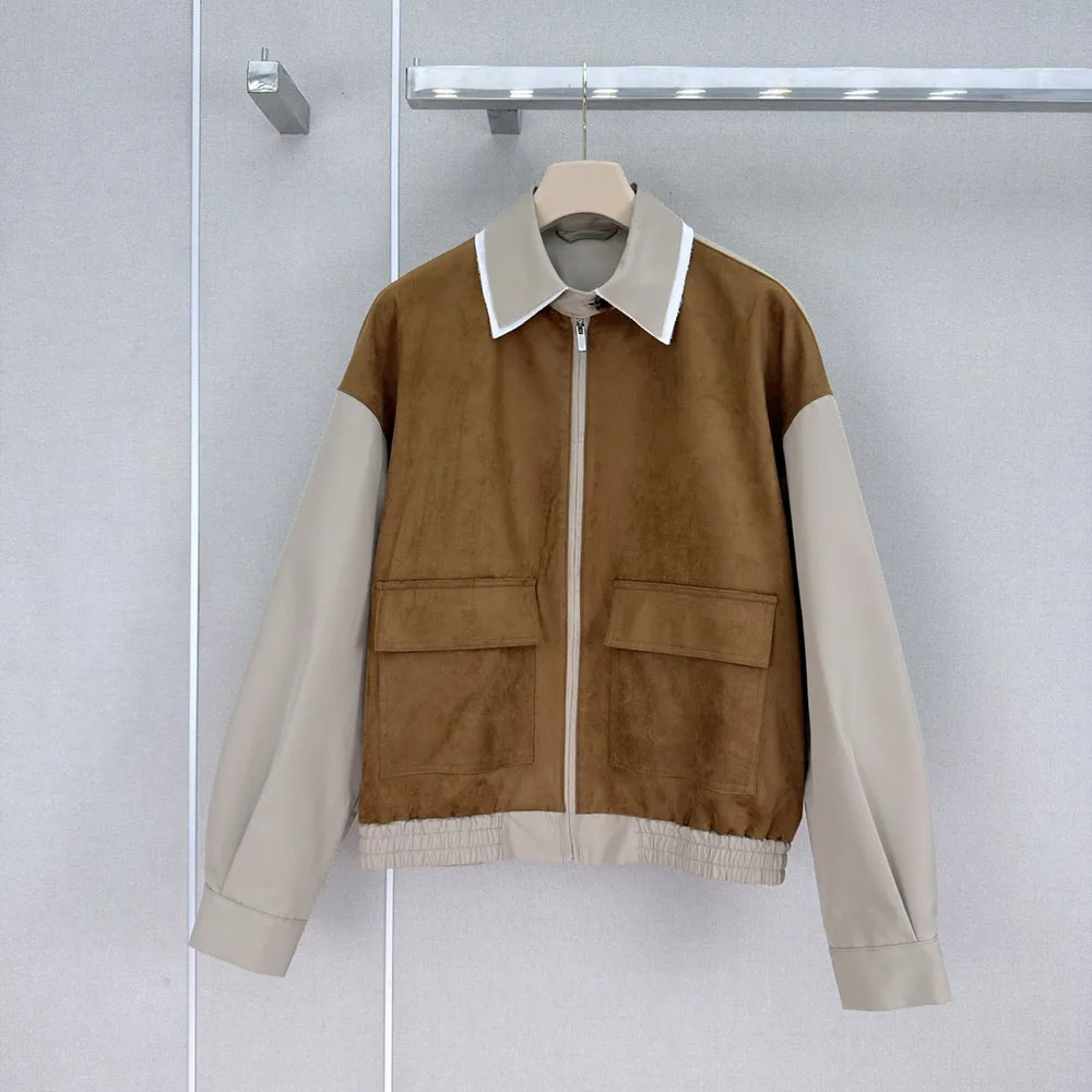 High-quality 2026 new style women's casual fashionable long-sleeved zipper coat, featuring large pocket decoration xy26429160
High-quality 2026 new style women's casual fashionable long-sleeved zipper coat, featuring large pocket decoration xy26429160