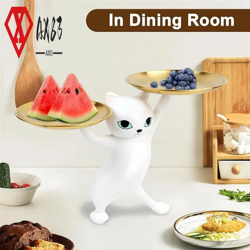 AX83-Cat поднос для декора, смоляный поднос для декора кошек для конфет, ювелирных изделий, серег, колец, поднос для ключей, отлично подходит для домашнего декора в прихожей
AX83-Cat поднос для декора, смоляный поднос для декора кошек для конфет, ювелирных изделий, серег, колец, поднос для ключей, отлично подходит для домашнего декора в прихожей