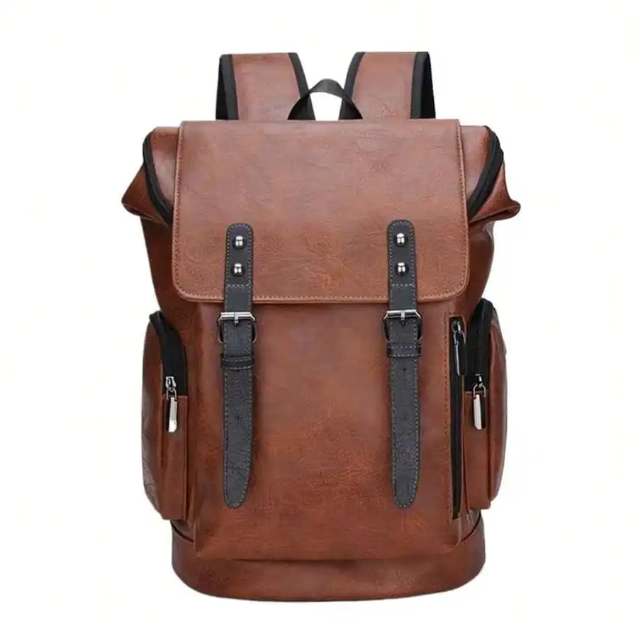 PU Leather Casual Backpack 15.6 Inch Travel College Work Business Laptop Bag Multi Pocket
PU Leather Casual Backpack 15.6 Inch Travel College Work Business Laptop Bag Multi Pocket