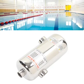 40KW Pool Heat Exchanger Stainless Steel for Spa Solar Pool Heating Swimming Pool Heater Pool Heat Exchanger Spa Heat Exchanger