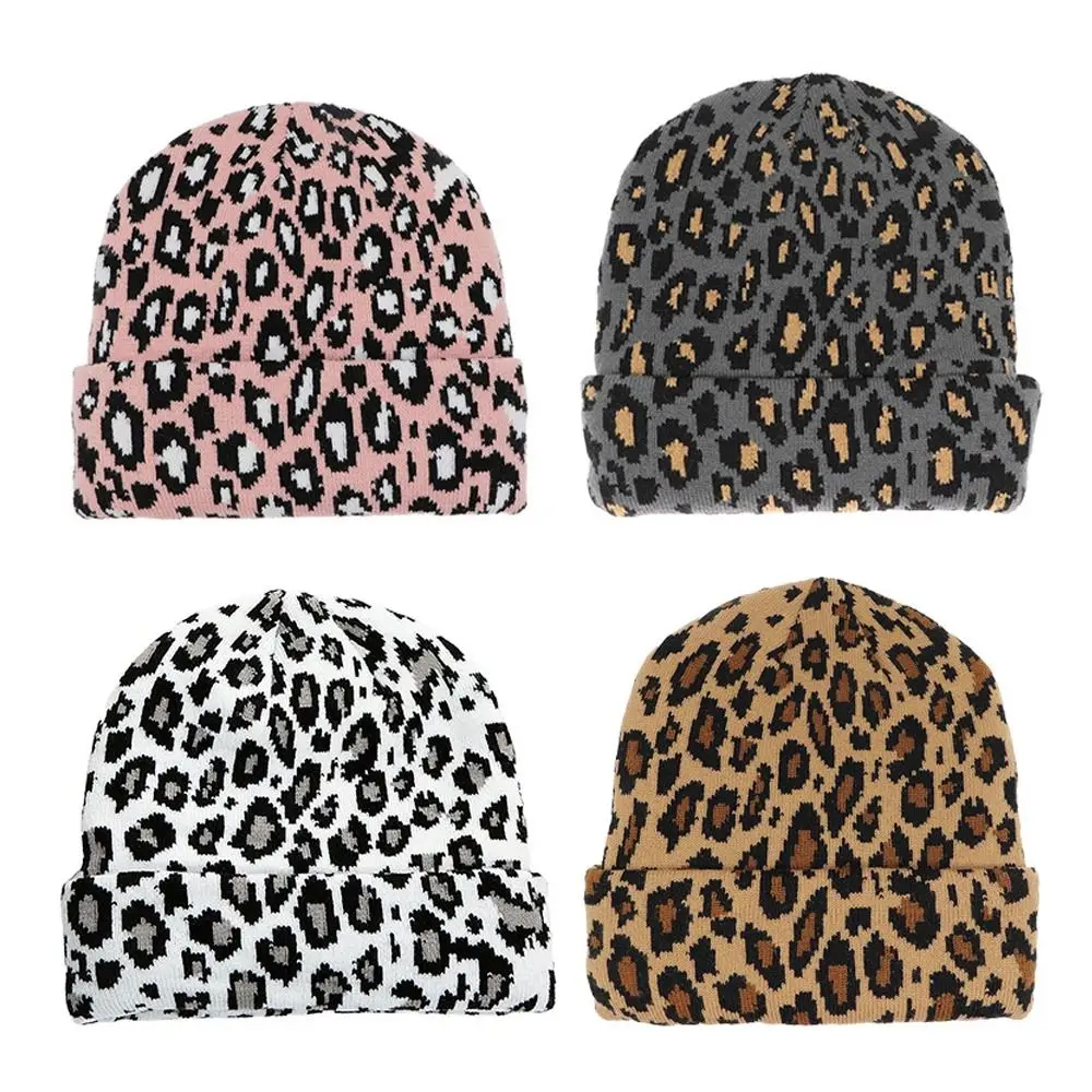 Casual Soft Leopard Knitted Cap Brimless Elastic Retro Knitted Hat Jacquard Hip Hop Beanies Hat Autumn Winter
Casual Soft Leopard Knitted Cap Brimless Elastic Retro Knitted Hat Jacquard Hip Hop Beanies Hat Autumn Winter