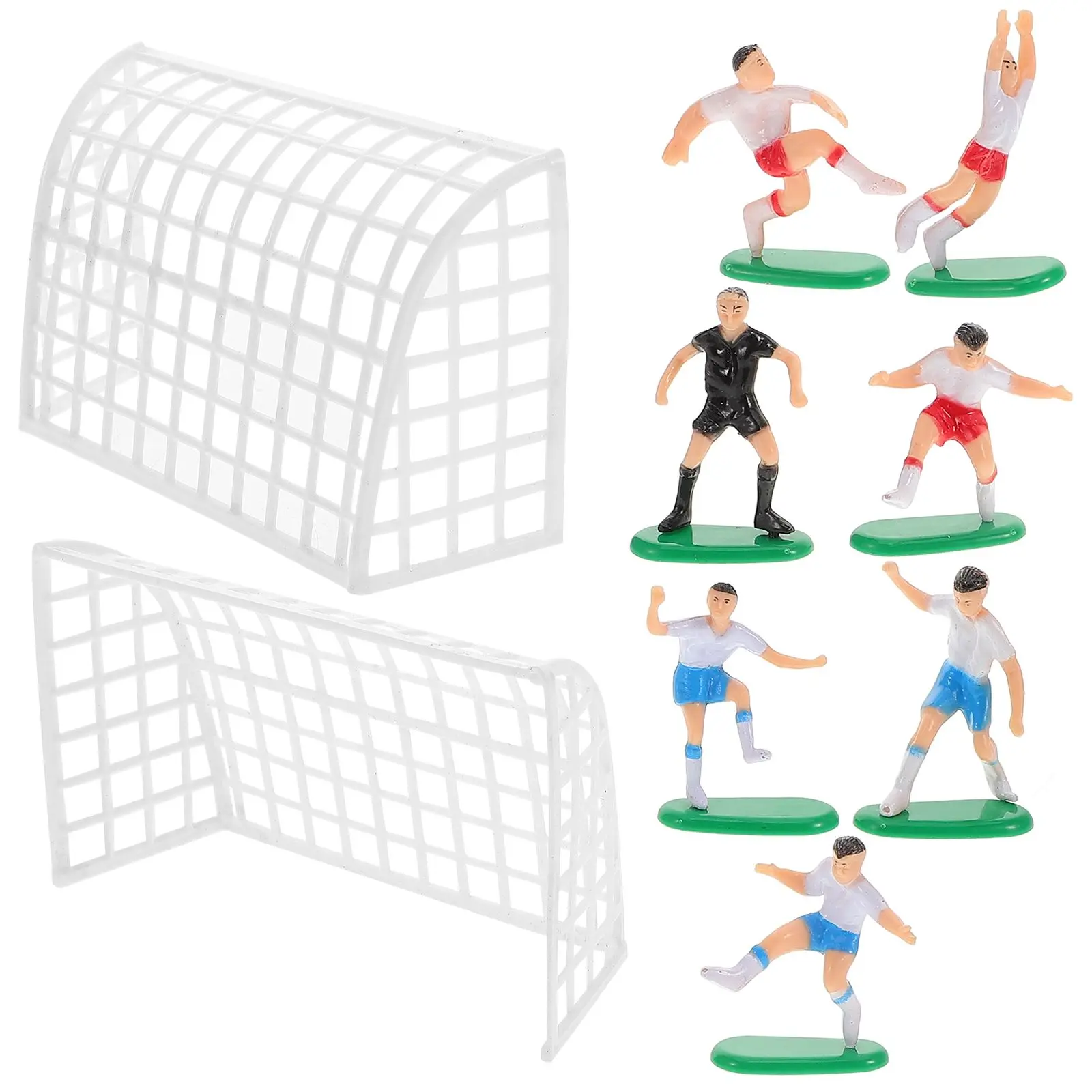 6 Players Goals Football Cake Topper Food Grade Plastic Non Football Cake Topper Toxic Soccer Decor Birthday Party
6 Players Goals Football Cake Topper Food Grade Plastic Non Football Cake Topper Toxic Soccer Decor Birthday Party