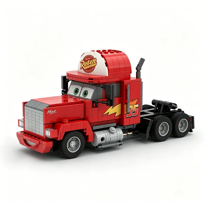 592pcs Movie Cars Mack Superliner Model Building Blocks Diy Assembly Speed Series City Champion Supercar Toys Gifts
592pcs Movie Cars Mack Superliner Model Building Blocks Diy Assembly Speed Series City Champion Supercar Toys Gifts