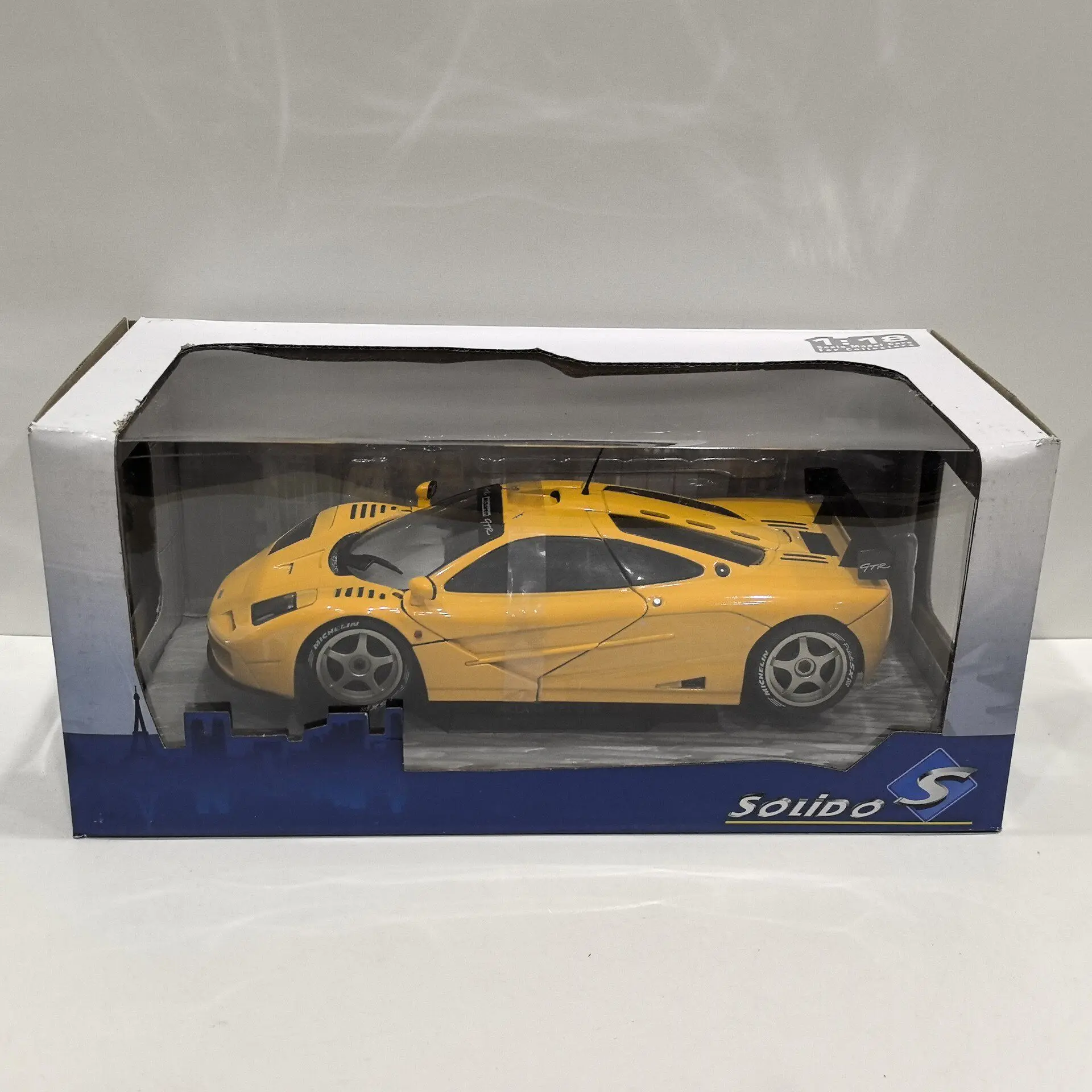 Diecast SOLIDO 1/18 Scale Mclaren F1 GTR T4 Alloy Car Model
Diecast SOLIDO 1/18 Scale Mclaren F1 GTR T4 Alloy Car Model