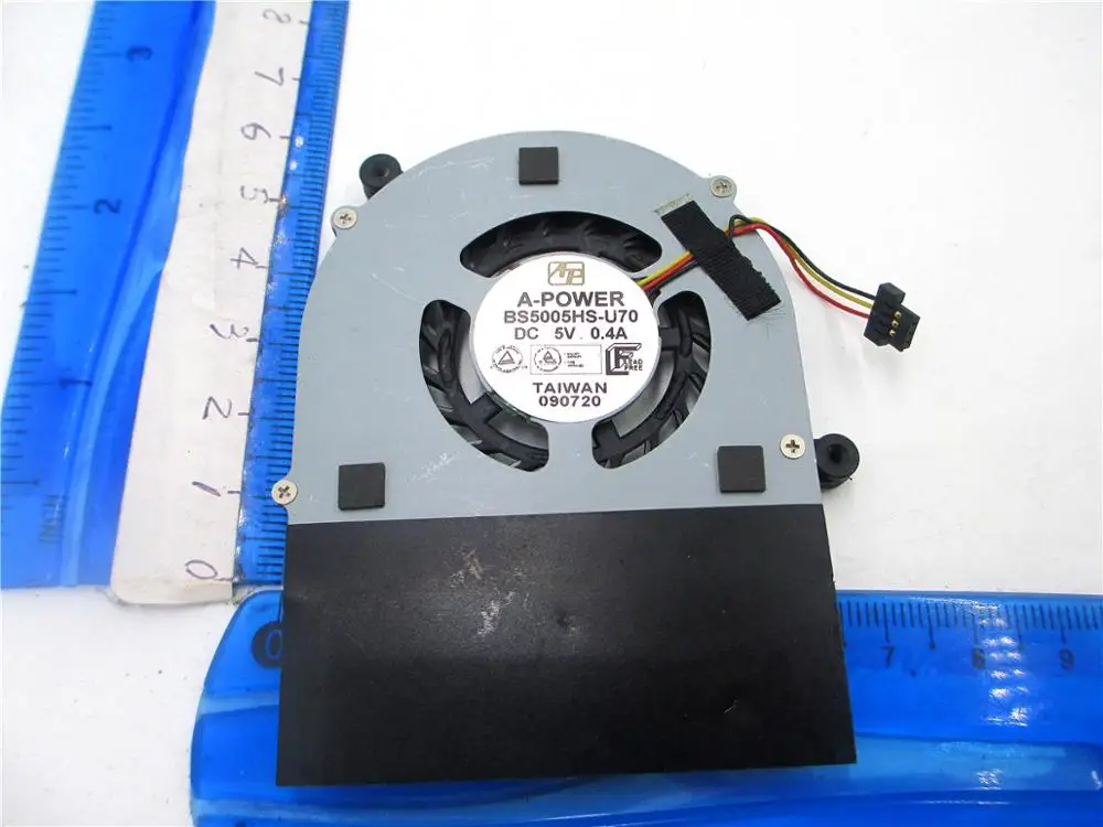 Laptop cpu cooling fan for ASI IQ13 T30II1 SU4100 BS5005HS-U70 5V 0.4A 28G200300-00 090401 HP600705H 01 28G200300-10 T30II1
Laptop cpu cooling fan for ASI IQ13 T30II1 SU4100 BS5005HS-U70 5V 0.4A 28G200300-00 090401 HP600705H 01 28G200300-10 T30II1