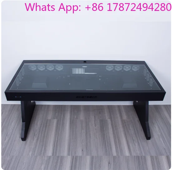 Y13 E-Sports Computer Desk with Dual Host Chassis, MOD Large Water-Cooled Gaming
Y13 E-Sports Computer Desk with Dual Host Chassis, MOD Large Water-Cooled Gaming