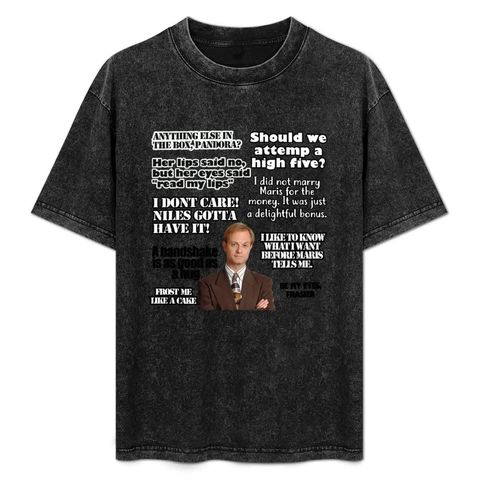 Niles Crane T-Shirt t shirts designer t shirts cotton 100% t shirts for man pack white man shirt summer T-Shirt
Niles Crane T-Shirt t shirts designer t shirts cotton 100% t shirts for man pack white man shirt summer T-Shirt