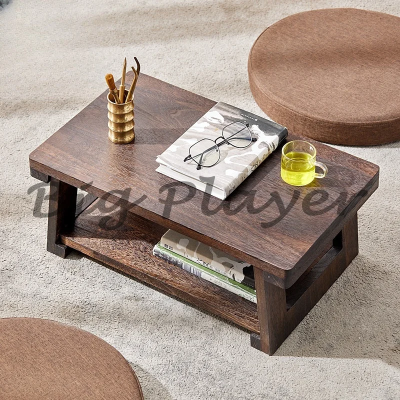 Solid Wood Tatami Small Table Tea Japanese Household Tea Table Folding Table Balcony Bay Window Small Coffee
Solid Wood Tatami Small Table Tea Japanese Household Tea Table Folding Table Balcony Bay Window Small Coffee