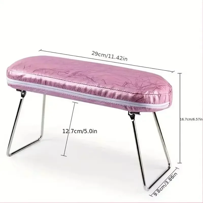 1pc Foldable Nail Art Arm Rest, Comfortable Manicure Hand PillowSupport Stand in
1pc Foldable Nail Art Arm Rest, Comfortable Manicure Hand PillowSupport Stand in