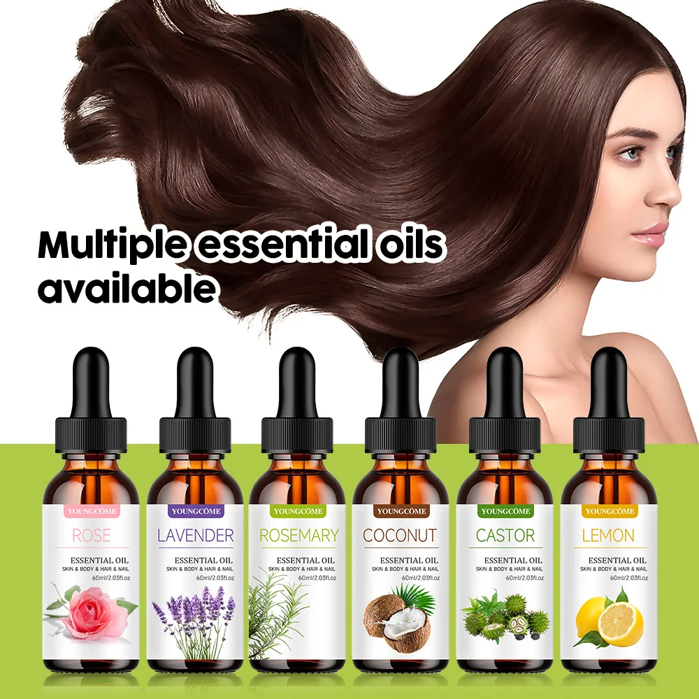 Natural Plant Essential Oil with Dropper For Diffuser Humidifier Lavender Jasmine Eucalyptus Vanilla Essential Oils 60ml 1/6pcs
Natural Plant Essential Oil with Dropper For Diffuser Humidifier Lavender Jasmine Eucalyptus Vanilla Essential Oils 60ml 1/6pcs