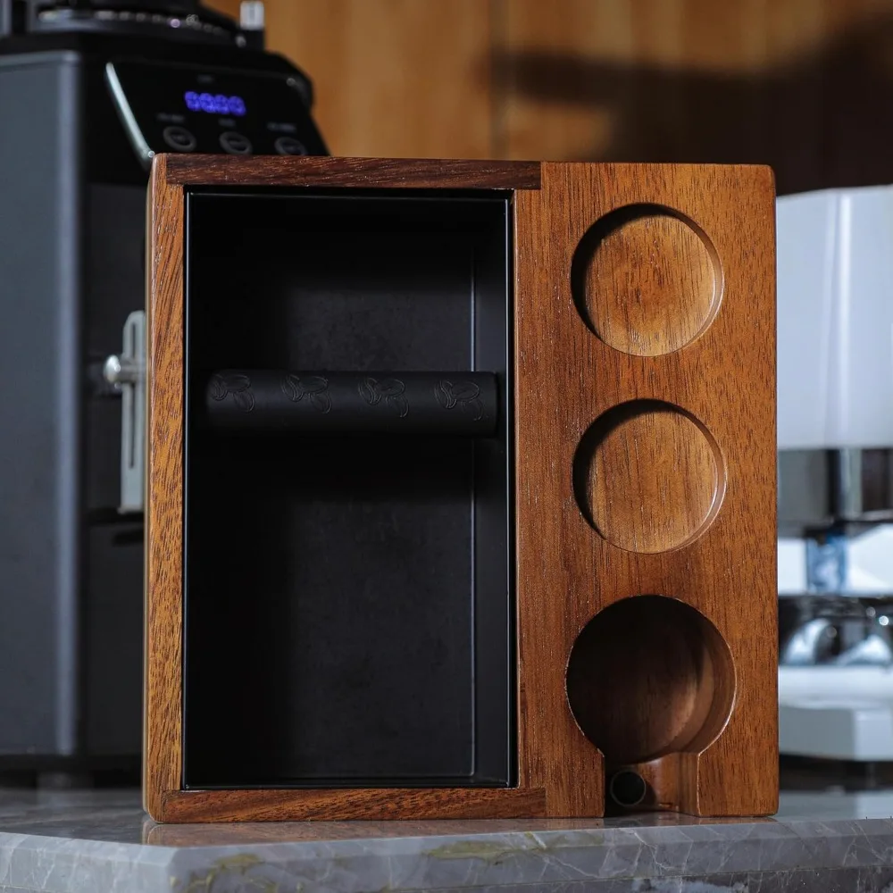 US Shipping 58mm Espresso Knock Box with Tamper Station Coffee Accessories Organizer
US Shipping 58mm Espresso Knock Box with Tamper Station Coffee Accessories Organizer