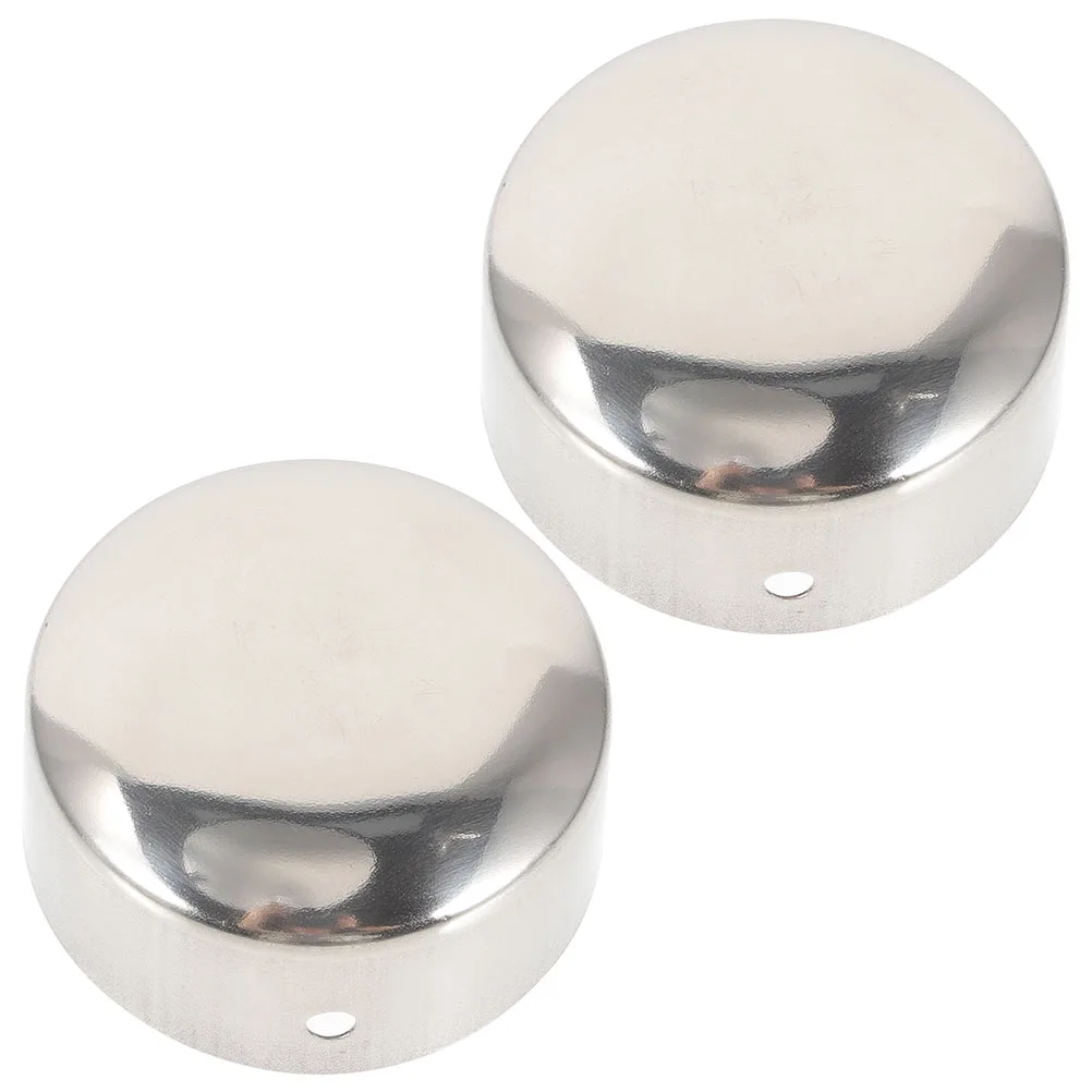 2 Pcs End Plugs Round Hole Pipe Accessories Metal Fittings Stair Caps Pipe End Caps Deck Bannister Tube Protector
2 Pcs End Plugs Round Hole Pipe Accessories Metal Fittings Stair Caps Pipe End Caps Deck Bannister Tube Protector