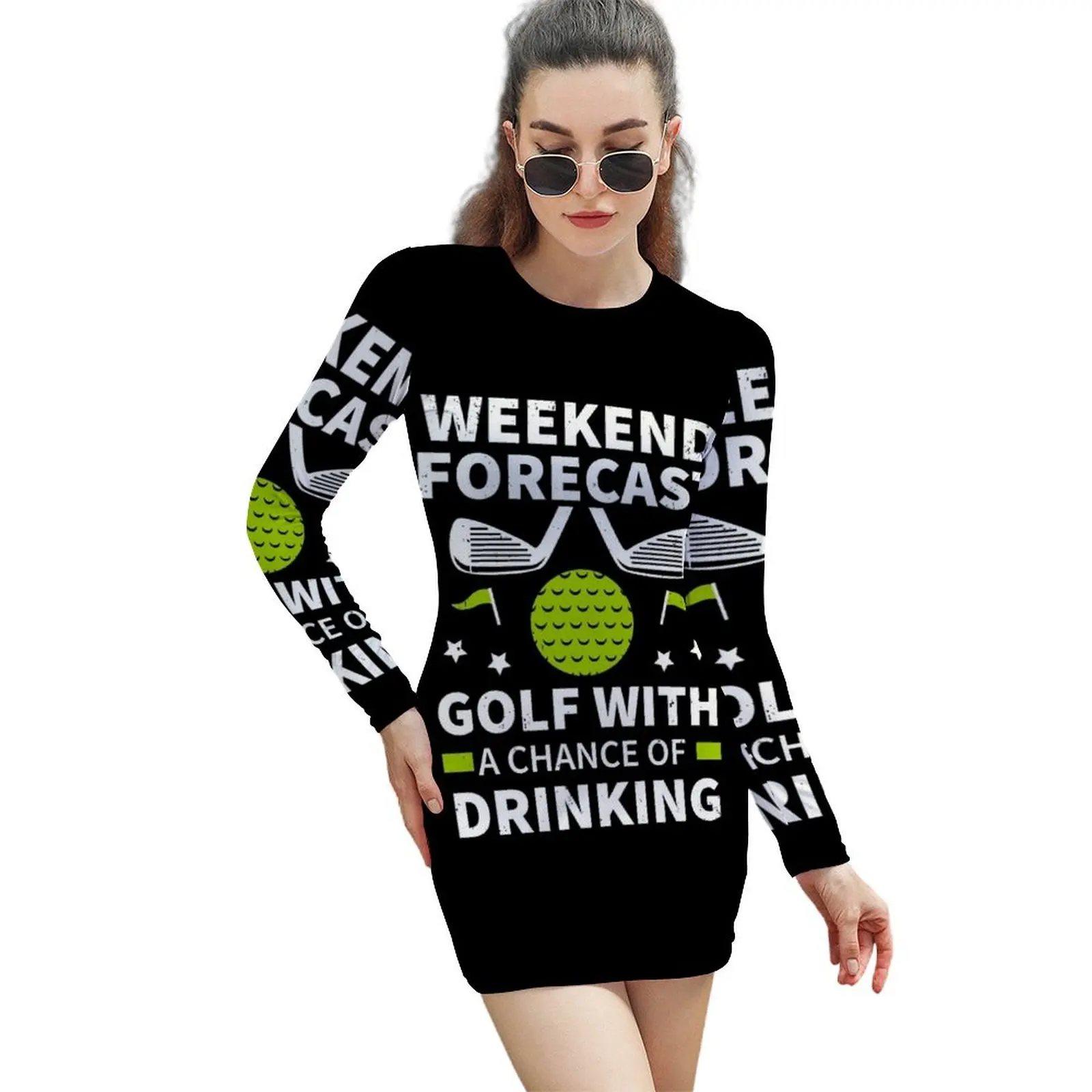 Weekend Forecast Golf with a chance of Drinking Funny Golf Long-Sleeved Sheath Dress prom dresses 2024 Clothing female
Weekend Forecast Golf with a chance of Drinking Funny Golf Long-Sleeved Sheath Dress prom dresses 2024 Clothing female