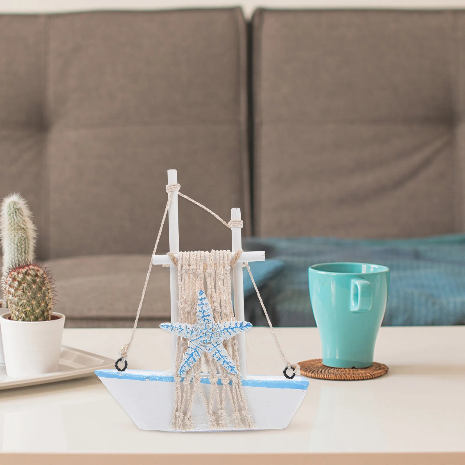 1Pcs Wooden Sailboat Decoration Creative Mediterranean Sailing Boat Craft for Home Office Living Room Desktop Ornamental Display
1Pcs Wooden Sailboat Decoration Creative Mediterranean Sailing Boat Craft for Home Office Living Room Desktop Ornamental Display