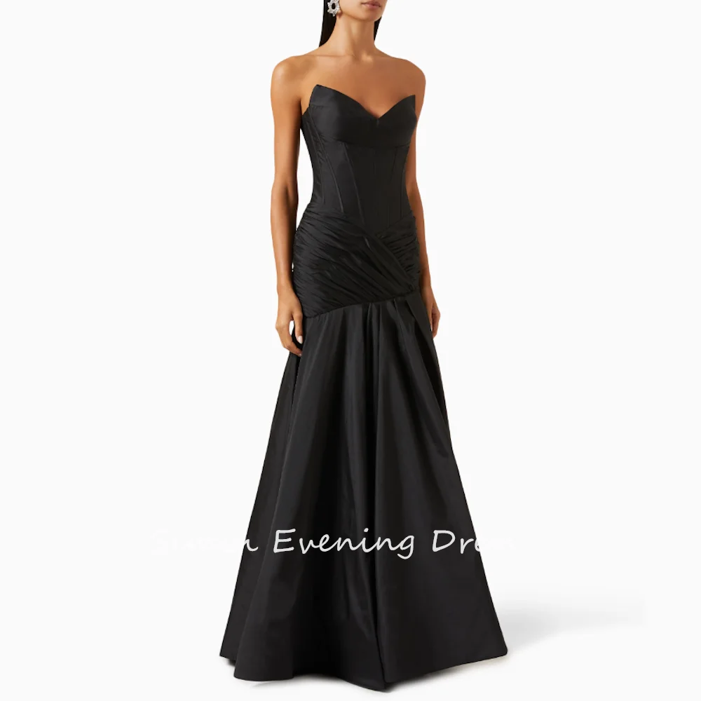 Simin فستانس Customized Ruched Elegant Strapless A-line Saudi Sleeveless Prom Gown Evening Elegant Party dresses for women 2024
Simin فستانس Customized Ruched Elegant Strapless A-line Saudi Sleeveless Prom Gown Evening Elegant Party dresses for women 2024
