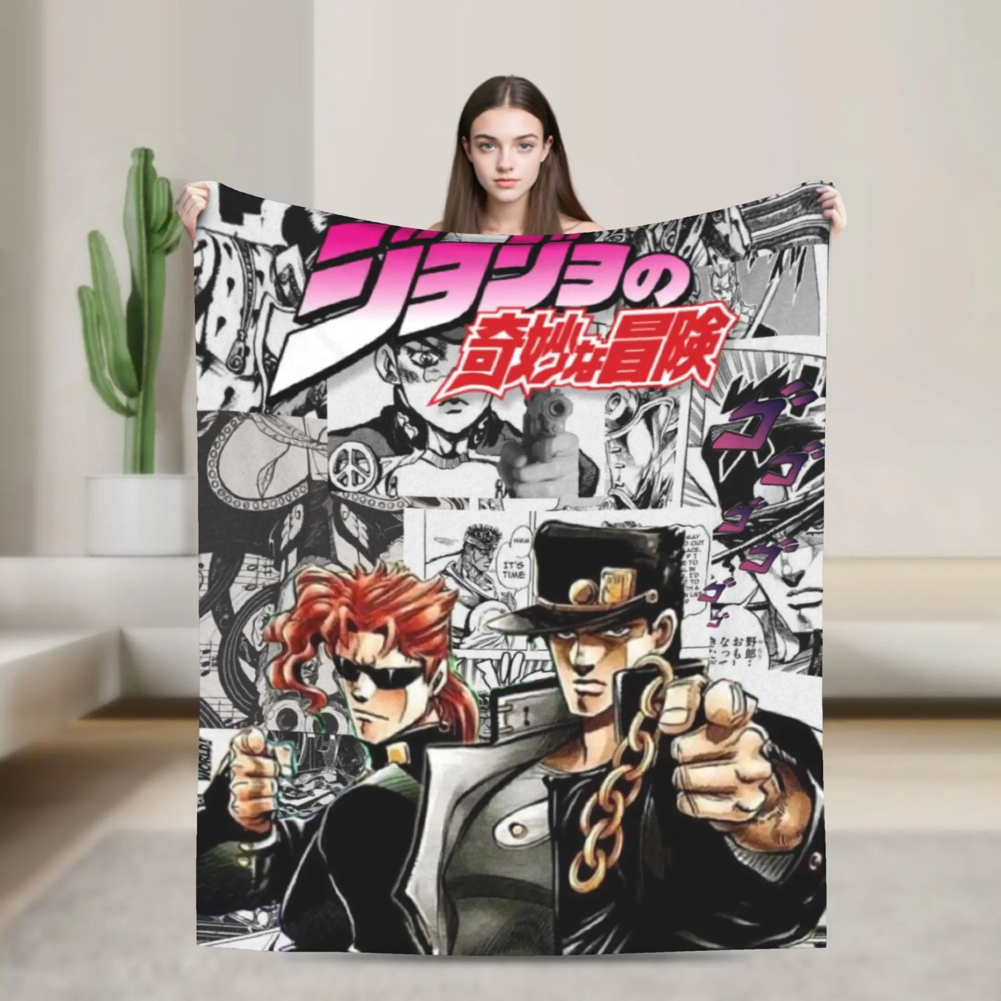 Одеяло J-JoJos B-Bizarre A-Adventure, мягкие и легкие одеяла разных размеров для дивана, дивана и кровати
Одеяло J-JoJos B-Bizarre A-Adventure, мягкие и легкие одеяла разных размеров для дивана, дивана и кровати