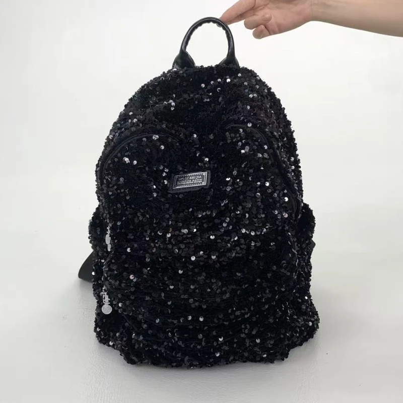Luxury Sequin Backpack for Women, Sparkly Large Capacity Casual Travel Bag, Fashion Daypack with Durable Fabric Сумка Женская
Luxury Sequin Backpack for Women, Sparkly Large Capacity Casual Travel Bag, Fashion Daypack with Durable Fabric Сумка Женская
