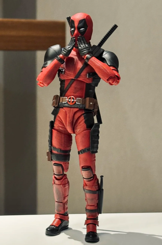 Marvel Avengers Deadpool Action Figure Toy Jointed Moving Doll Display Piece Deadpond Cute Nefarious Model Collectible
