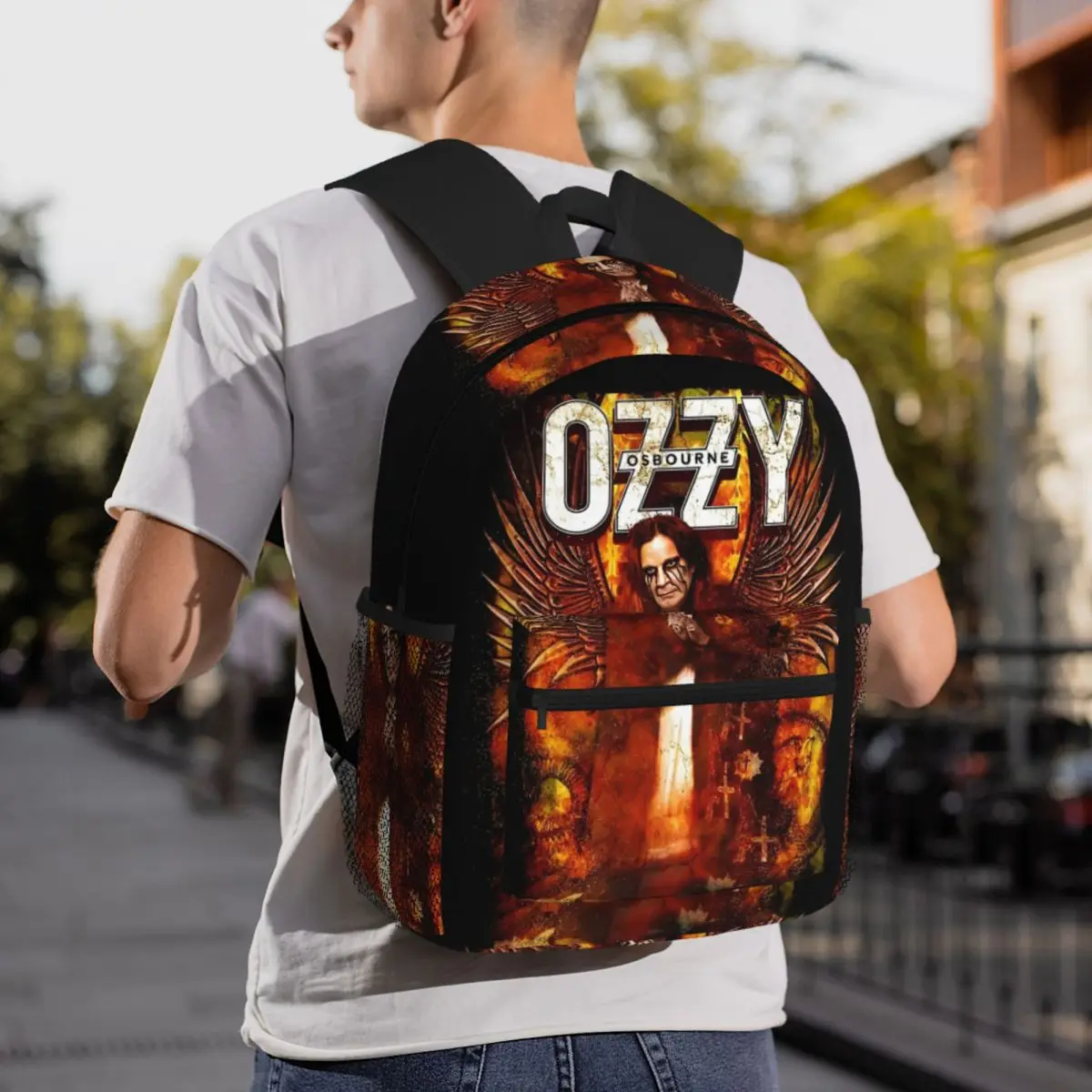 Ozzy Osbourne Backpack Daypack Large Capacity Children BookBag School Bag Shoulder Bags for Men Women
Ozzy Osbourne Backpack Daypack Large Capacity Children BookBag School Bag Shoulder Bags for Men Women
