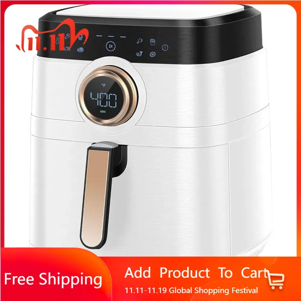 Air fryer oven 8QT large air fryer 1700W 8-in-1 with touch screen air fryer dishwasher safety non stick tray
Air fryer oven 8QT large air fryer 1700W 8-in-1 with touch screen air fryer dishwasher safety non stick tray