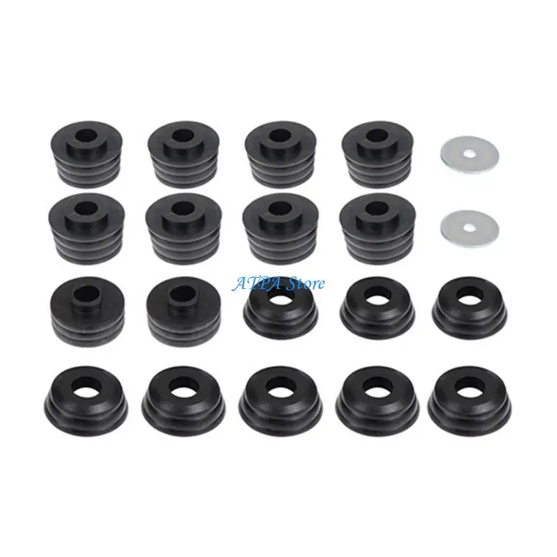 U13C Black Body Mount Bushings KF04050BK For F250 F350 1999-2008 Body Bushings Kits
U13C Black Body Mount Bushings KF04050BK For F250 F350 1999-2008 Body Bushings Kits