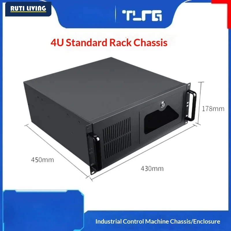 RUTI For 4U Industrial Control Chassis 610 Rack-Mount Server Case 19-inch 7-Slot ATX Power Supply Compatible
RUTI For 4U Industrial Control Chassis 610 Rack-Mount Server Case 19-inch 7-Slot ATX Power Supply Compatible