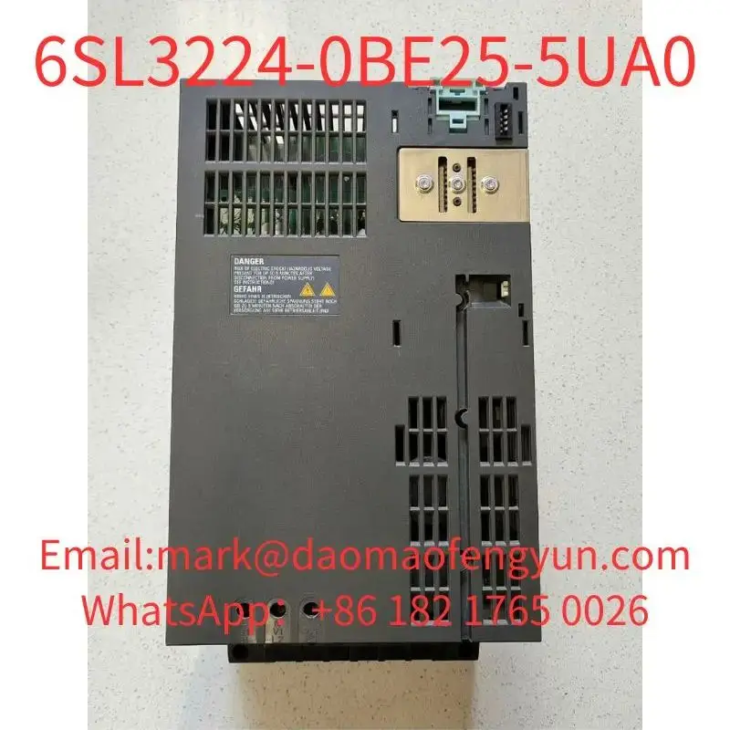 6SL3224-0BE25-5UA0 Used Tested OK In Good Condition SINAMICS G120 PM240 Power Module unfiltered with integrated braking chopper
6SL3224-0BE25-5UA0 Used Tested OK In Good Condition SINAMICS G120 PM240 Power Module unfiltered with integrated braking chopper