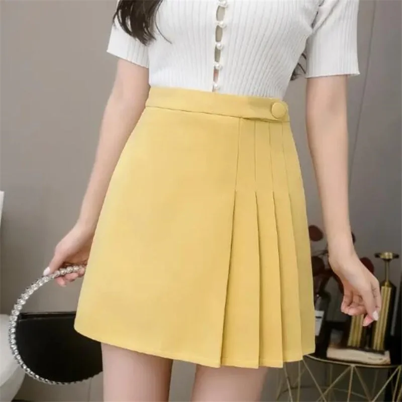 Summer High Waist Short Skirt Ladies Pleated Skirt Zip A-line Skirt For Women Irregular Sexy Young Girl Clothes Fashion Skirt
Summer High Waist Short Skirt Ladies Pleated Skirt Zip A-line Skirt For Women Irregular Sexy Young Girl Clothes Fashion Skirt