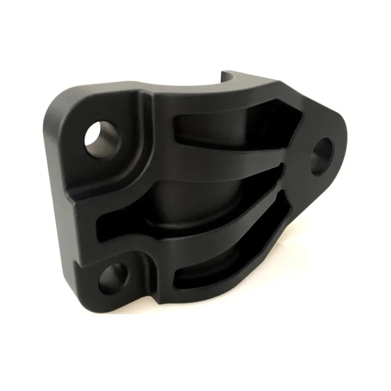 CNC machined black anodized aluminum alloy precision connection bracket precision mechanical mounting support
CNC machined black anodized aluminum alloy precision connection bracket precision mechanical mounting support