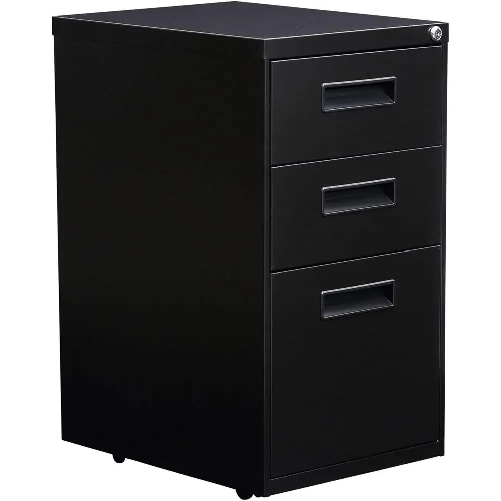 Three-Drawer File Pedestal, Legal/Letter Size, Black, 14.96 x 19.29 x 27.75
Three-Drawer File Pedestal, Legal/Letter Size, Black, 14.96 x 19.29 x 27.75
