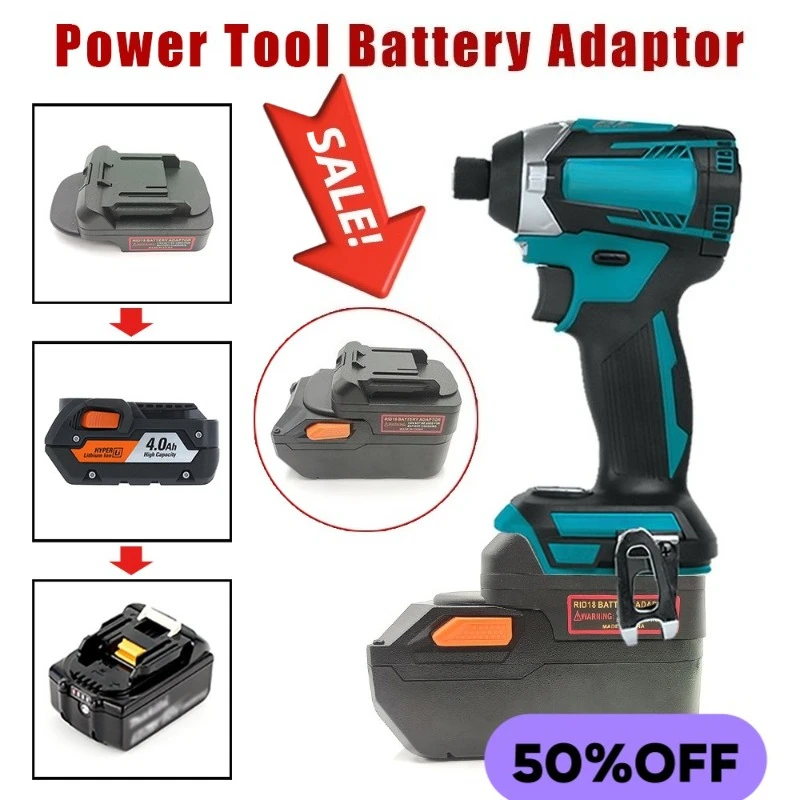 Adapter Converter Use For Hitachi/Hikoki 18V Li-ion Battery BSL1830 on For Dewalt 18V 20V Lithium Electrical Power Tool
Adapter Converter Use For Hitachi/Hikoki 18V Li-ion Battery BSL1830 on For Dewalt 18V 20V Lithium Electrical Power Tool
