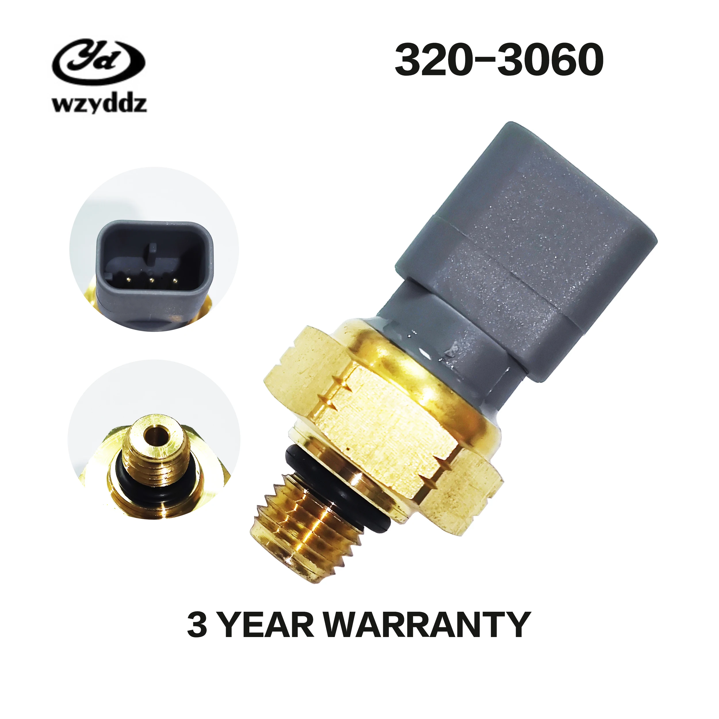 Heavy Duty Oil Pressure Sensor Switch Sender 320-3060 3203060 For Caterpillar CAT Trucks ENGINE C4.4 C27 C32
Heavy Duty Oil Pressure Sensor Switch Sender 320-3060 3203060 For Caterpillar CAT Trucks ENGINE C4.4 C27 C32