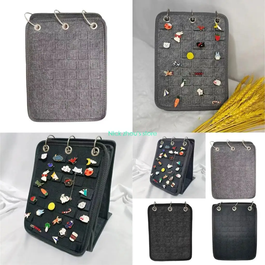 E15E Multipurpose Sturdy Felt Jewelry Storage Organizers with 120 Spaces Accessory for Home Decoration or Travel Use
E15E Multipurpose Sturdy Felt Jewelry Storage Organizers with 120 Spaces Accessory for Home Decoration or Travel Use