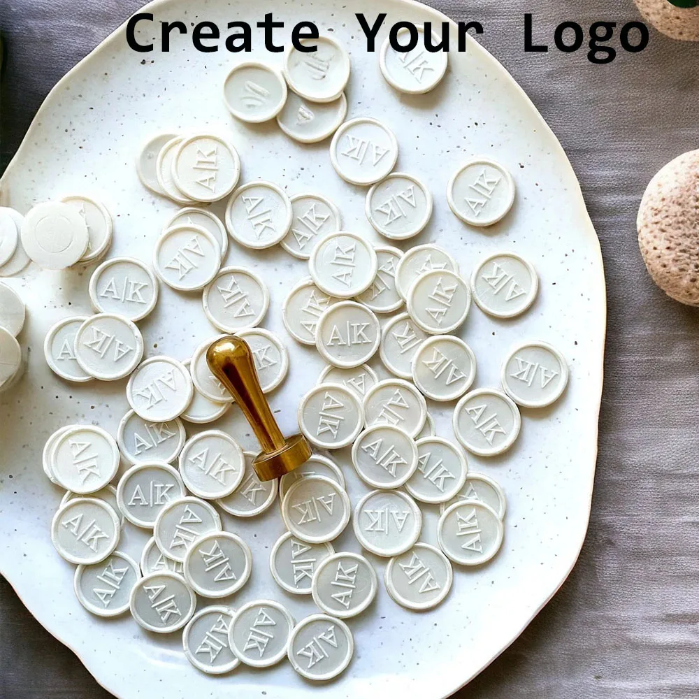 200pcs Custom Wax Seals, 3CM Personalized Wax Seals Stickers, Monogram Wedding Self-Adhesive Wax Seal Stickers, Pearl White
200pcs Custom Wax Seals, 3CM Personalized Wax Seals Stickers, Monogram Wedding Self-Adhesive Wax Seal Stickers, Pearl White