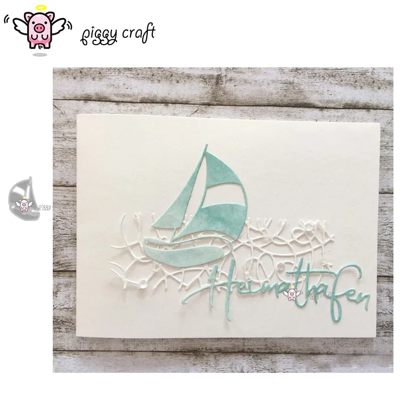 Piggy Craft metal cutting dies cut die mold New Sailing decoration Scrapbook paper craft knife mould blade punch stencils dies
Piggy Craft metal cutting dies cut die mold New Sailing decoration Scrapbook paper craft knife mould blade punch stencils dies