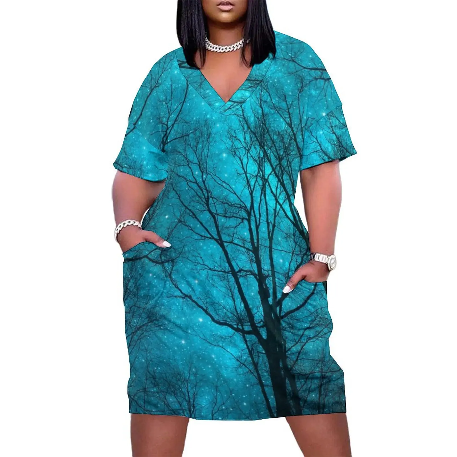 Stars Can't Shine Without Darkness Loose Pocket Dress Dresses for wedding party Women's summer skirt ceremony dresses
Stars Can't Shine Without Darkness Loose Pocket Dress Dresses for wedding party Women's summer skirt ceremony dresses