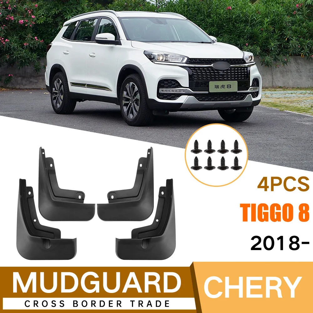 For 2018-2024 Chery Tiggo 8 Front Rear Mud Flaps Mudguards Splash Guards ABS Plastic Accessories
For 2018-2024 Chery Tiggo 8 Front Rear Mud Flaps Mudguards Splash Guards ABS Plastic Accessories