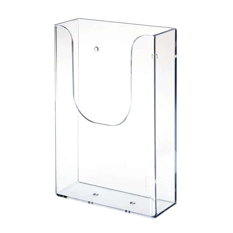 Acrylic Transparent Single-Layer Wall-Mounted Folder Plastic Shelf File Rack 1/3 A4 Office Data Storage Display Rack Stationery
Acrylic Transparent Single-Layer Wall-Mounted Folder Plastic Shelf File Rack 1/3 A4 Office Data Storage Display Rack Stationery
