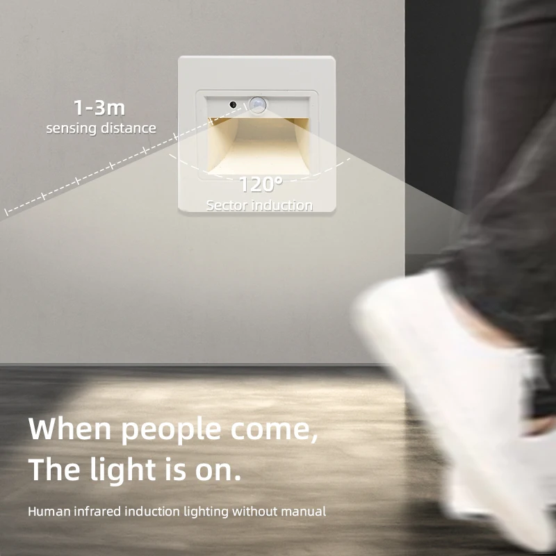 Светодиодный светильник для лестницы, PIR детектор движения, датчик 220 В, инфракрасная лампа для человека, встраиваемые ступеньки, лестница, ночник для спальни
Светодиодный светильник для лестницы, PIR детектор движения, датчик 220 В, инфракрасная лампа для человека, встраиваемые ступеньки, лестница, ночник для спальни