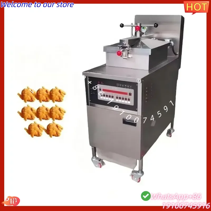 2026Hot Automatic Temperature Pressure Control Electric High Pressure Fryer Digital Control Commercial Chicken Express Frying
2026Hot Automatic Temperature Pressure Control Electric High Pressure Fryer Digital Control Commercial Chicken Express Frying