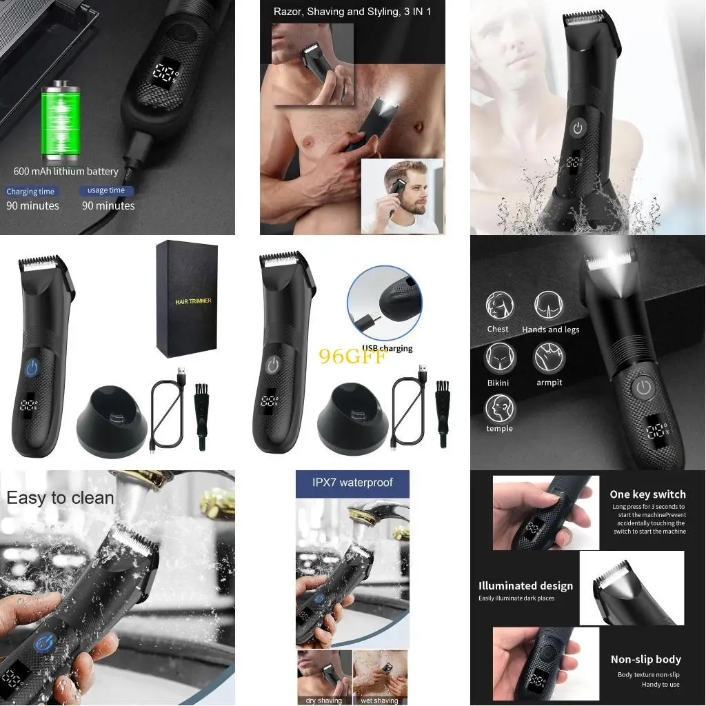 96GF Электрический шейвер для тела Триммер мужчина для бритья машины по уходу за волосами по уходу за лицом по уходу за лицом
96GF Электрический шейвер для тела Триммер мужчина для бритья машины по уходу за волосами по уходу за лицом по уходу за лицом
