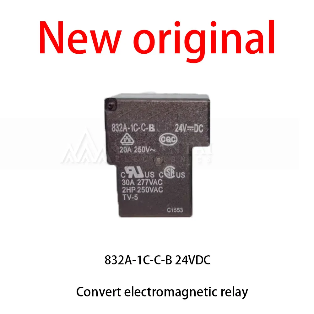 10 Pcs/Lot New original 832A-1C-C-B 24VDC Convert electromagnetic relay
10 Pcs/Lot New original 832A-1C-C-B 24VDC Convert electromagnetic relay