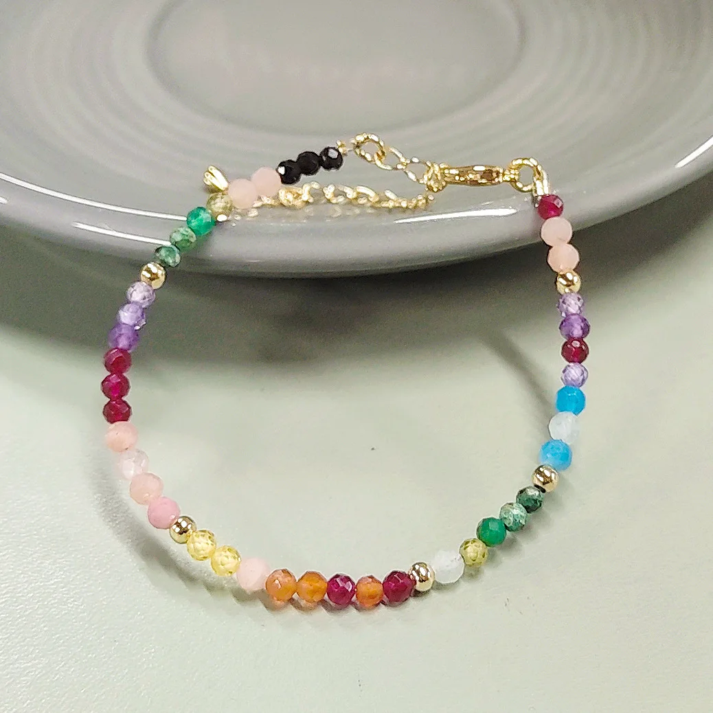 Beaded bracelet Natural stone Originality Bohemia Chroma Hand knitting Adjustable Tide Simple Female Rice bead bracelet
Beaded bracelet Natural stone Originality Bohemia Chroma Hand knitting Adjustable Tide Simple Female Rice bead bracelet