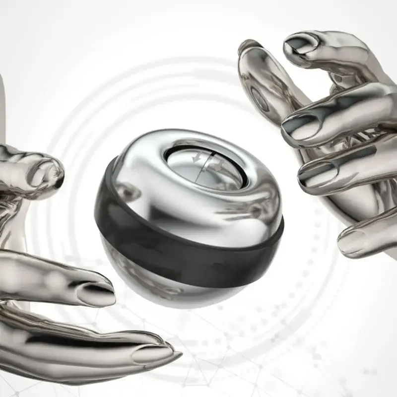 Hand Strengthener Full Metal Power Wrist Ball Forearm Muscle Gyroscopic Ball Mute Metal Gym Exerciser
Hand Strengthener Full Metal Power Wrist Ball Forearm Muscle Gyroscopic Ball Mute Metal Gym Exerciser