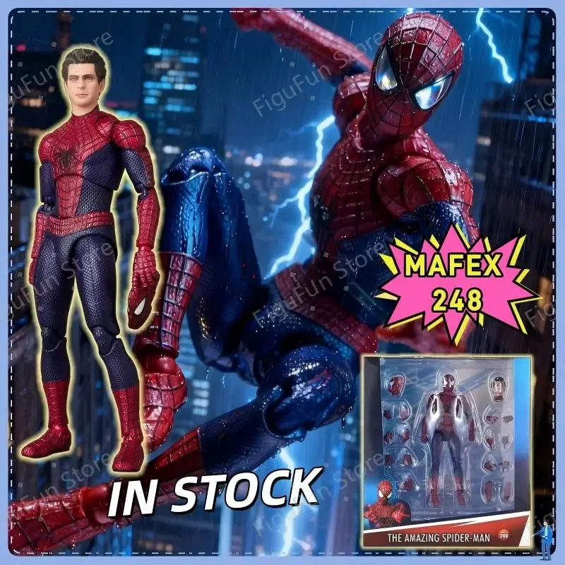 Original In Stock New Mafex 248 The Amazing Spider-Man 2 Andrew Garfield Anime Action Figure Ko Model Kids Toys Birthdays Gifts
Original In Stock New Mafex 248 The Amazing Spider-Man 2 Andrew Garfield Anime Action Figure Ko Model Kids Toys Birthdays Gifts