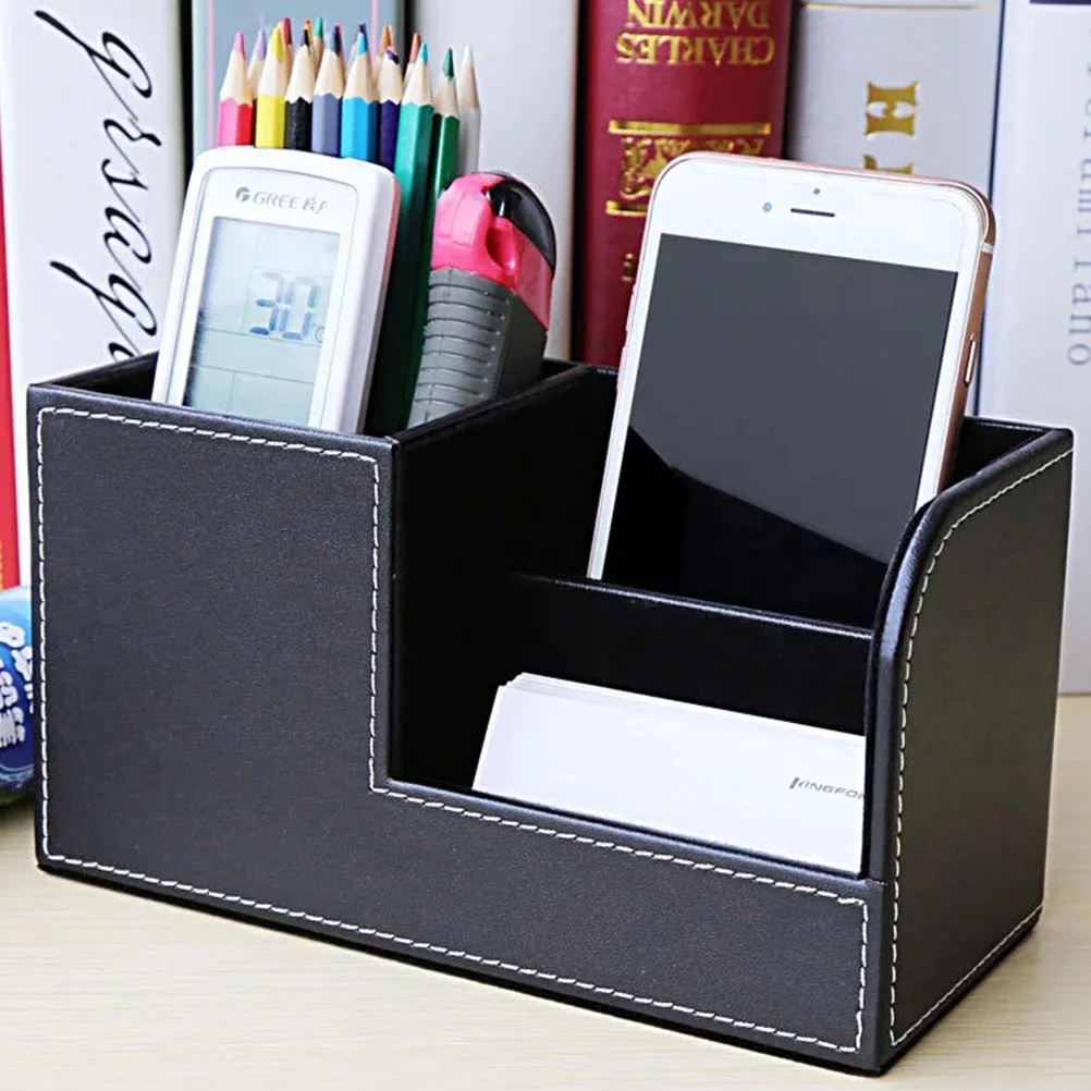 Storage Box Pen Multifunctional Holder for Office Home Desktop Organizes Pens Phones Stationery Neatly Lint Textured
Storage Box Pen Multifunctional Holder for Office Home Desktop Organizes Pens Phones Stationery Neatly Lint Textured