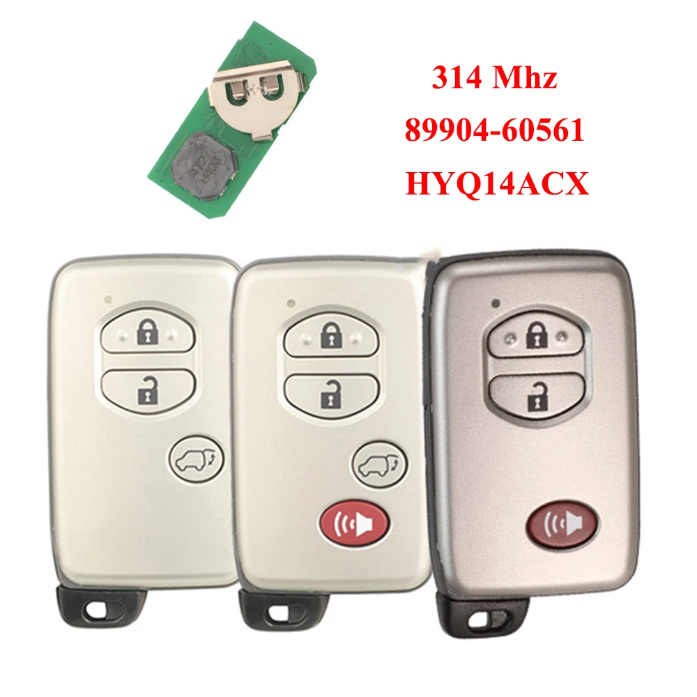 jingyuqin New Remote Car Key Shell Control For Toyota Land Cruiser Prado 2010-2017 Smart 89904-60561 314Mhz HYQ14ACX
jingyuqin New Remote Car Key Shell Control For Toyota Land Cruiser Prado 2010-2017 Smart 89904-60561 314Mhz HYQ14ACX