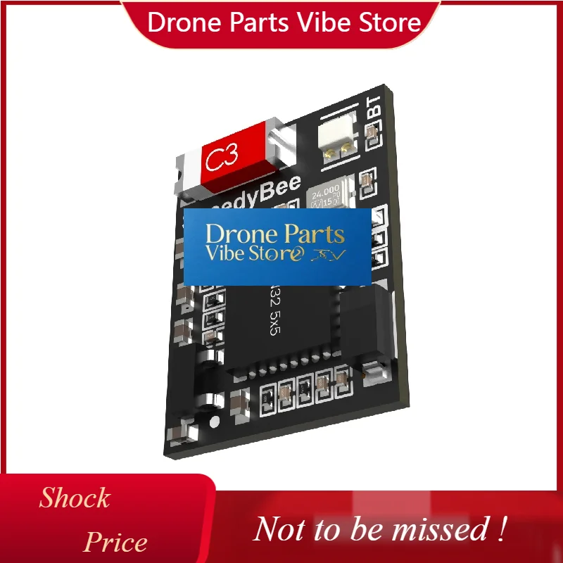 DParts1SpeedyBee BT Nano 3 Wireless Bluetooth Module For RC FPV Racing Drone Model Bluetooth Enabled Made Of Durable Plastic
DParts1SpeedyBee BT Nano 3 Wireless Bluetooth Module For RC FPV Racing Drone Model Bluetooth Enabled Made Of Durable Plastic