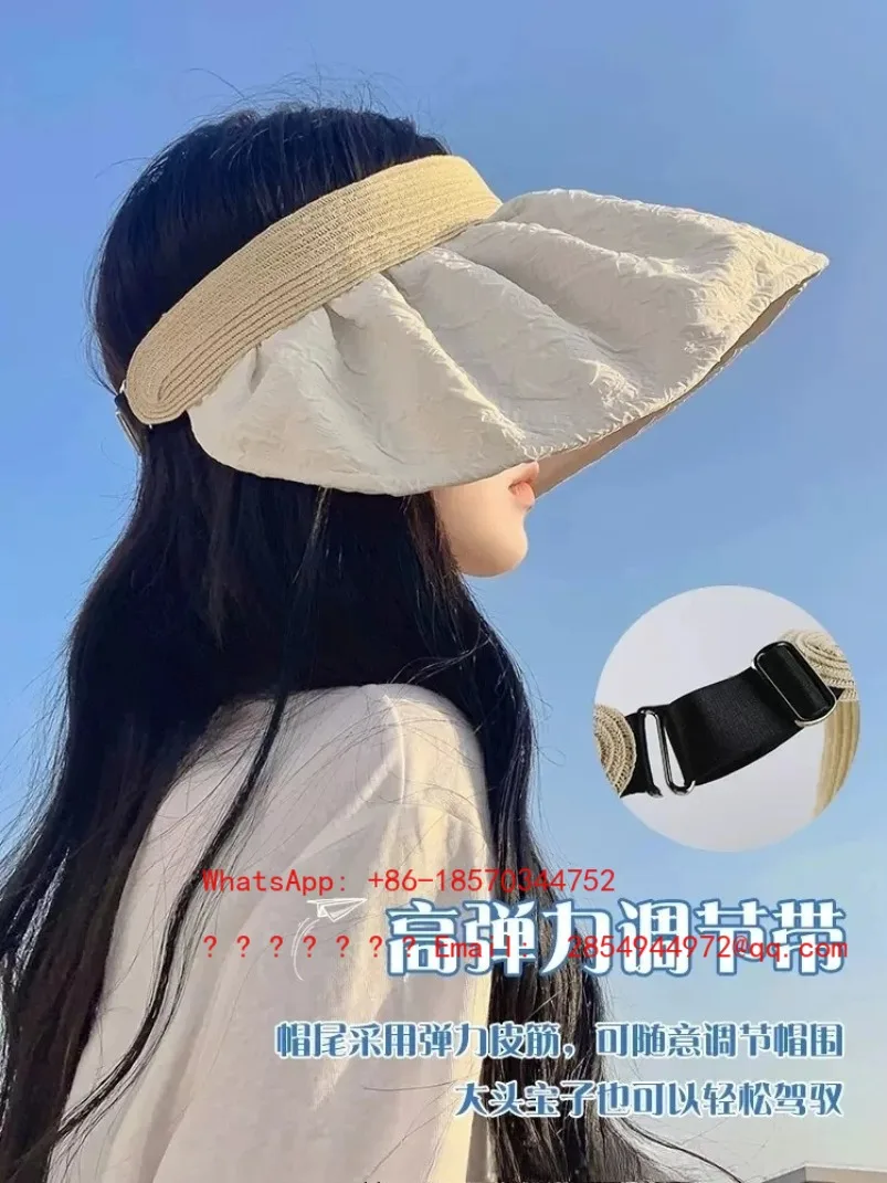 2026 Double-sided UV Protection Empty Top Sun Protection Cap
2026 Double-sided UV Protection Empty Top Sun Protection Cap