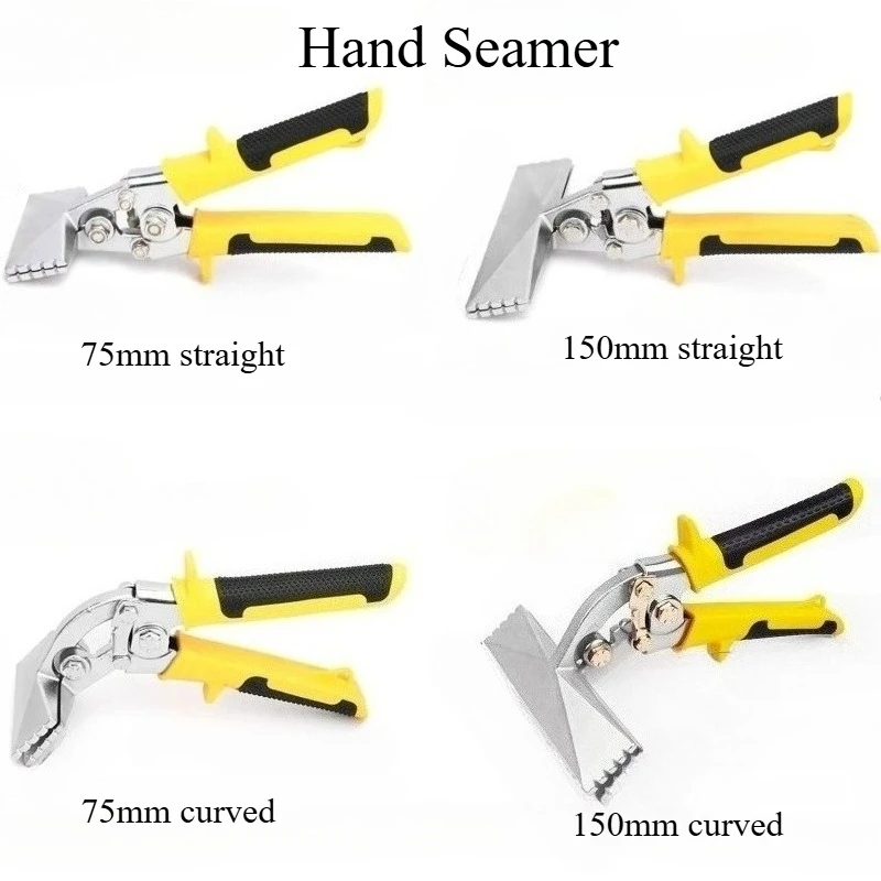 Sheet Metal Hand Seamer Jaw Straight Pipe Bender Manual Bending Pliers Tool with Comfort Grip Handle for Flattening Seaming
Sheet Metal Hand Seamer Jaw Straight Pipe Bender Manual Bending Pliers Tool with Comfort Grip Handle for Flattening Seaming